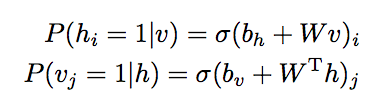 Repeat this process k times, and then v(t) is the visible state at the end of the chain